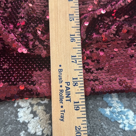 NWT OnTwelfth Sequined Top Women’s Size XL Red Holiday‎ - Picture 8 of 8